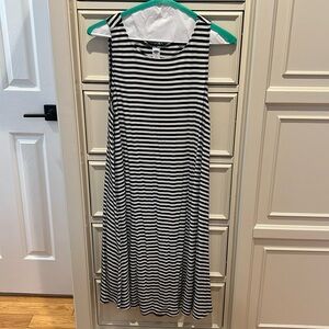 Women’s SZ M OLD NAVY A-line striped dress